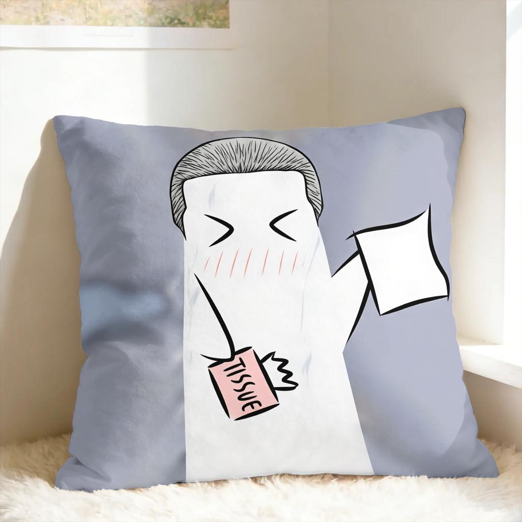 Pillow Case L-Lightsaber BL Manhwa Graphic  Pillow Cover For Sofa Home Decor Novelty Pillowcases