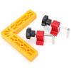 Right Angle Positioning Clip 90 Degrees  Fixing Ruler L Shape Woodworking Splicing Clamping Squares