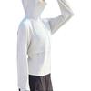 Fila Ice Silk Cooling Waist-Defining Breathable Sun Protection Clothing Women Tops Jade-White A51W421505AWT
