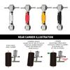 Adjustable Cambers Rear Arms Kit for Civic EK/EG