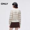 ONLY Women's Retro French Striped Raglan Knit Sweater