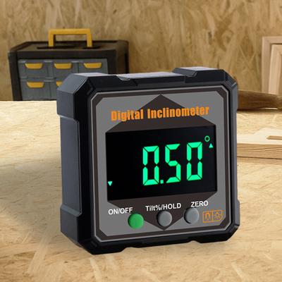 Magnetic Digital Electronic Level and Angle Finder Gauge Bevel Box Angle Measurement Tool Anti-Slip Table Saw Miter Protractor