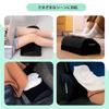 NATRKE Foot Adjustable Multifunctional Health Pillow for and 40cm X 25cm X Black Pillow, Height, Home, Office, Car, Telework, Gift, 15cm,