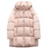 Winter Womens Fashion Hooded Long Sleeves Coat Thickened Warm Korean Style Down Jacket