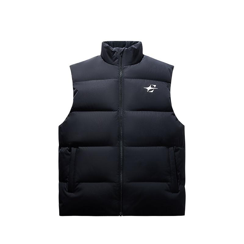

Anta Warm Stand Collar Windproof Vest Men Vests Basic-Black 952441902-3 M