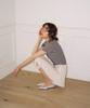 Salon De Yon Ribbon Mid-Length Skirt Pants_ Ivory