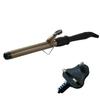 28mm Barrel Electric Curling Iron Plastic Casing Anti Scalding Curling Wand 360 Degree Rotation Top Insulation