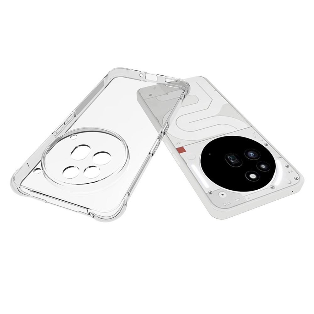 

For Nothing Phone (3a) Pro TPU Phone Case Non Slip Transparent Mobile Phone Cover Type A