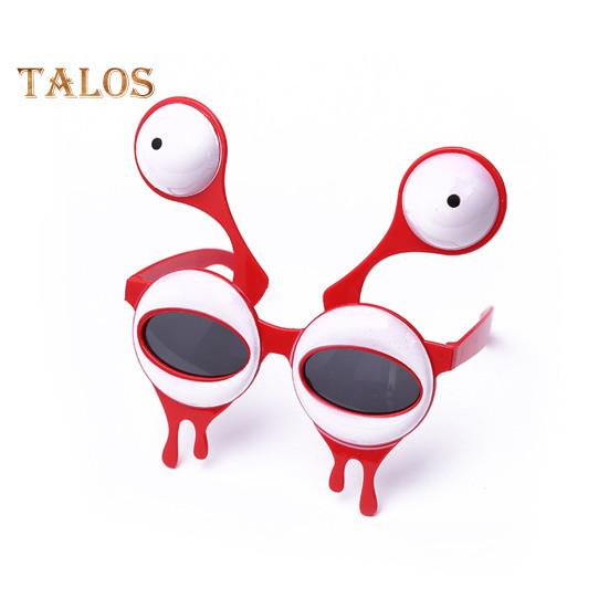 Neuheit Alien Brille Große Augen Alien Sonnenbrille Halloween Kostüm Zubehör für Karneval Festivals Cosplay Partyzubehör