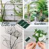 1/2/3/6Roll Green Floral Wires Twisted Metal Wire Multifunctional Metal Wire Twist Tie Gardening Binding Straps Floral Arranging