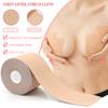 Extra-Wide Boobytape Breast Lift Tape Athletic Adhesive Bra Push up 3 Inches Boob Tape with 2 Pcs Nipple Cover