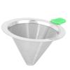 Stainless Steel Pour Over Coffee Filter Double Layer Drip Coffee Maker Coffee Drip Cone  Home Use
