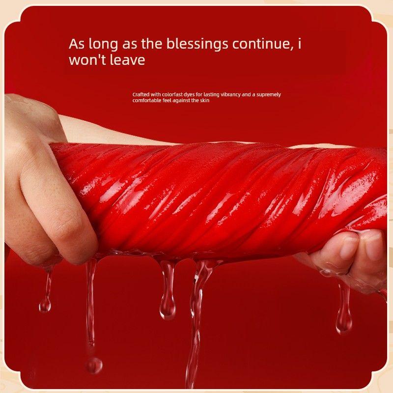 Hello Kitty New Year Outfit for Girls, Red Sweatshirt, Children's New Year Clothing, Zodiac Year Tang Suit, Fleece-Lined Top, Trendy