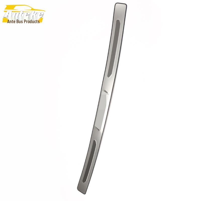 Octavia Rear Bumper Bright Strip – Stainless Steel Tailgate Protection Pedal Accessory