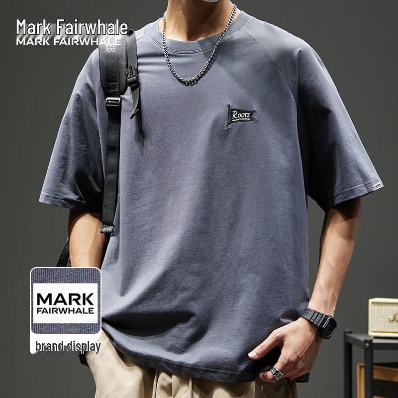 Mark Fairwhale Men's Summer Breathable Short-Sleeve T-Shirt