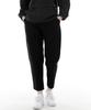 Seinteukeulu Tapered Cut Crop Half-Band Pants Tch-326 Black