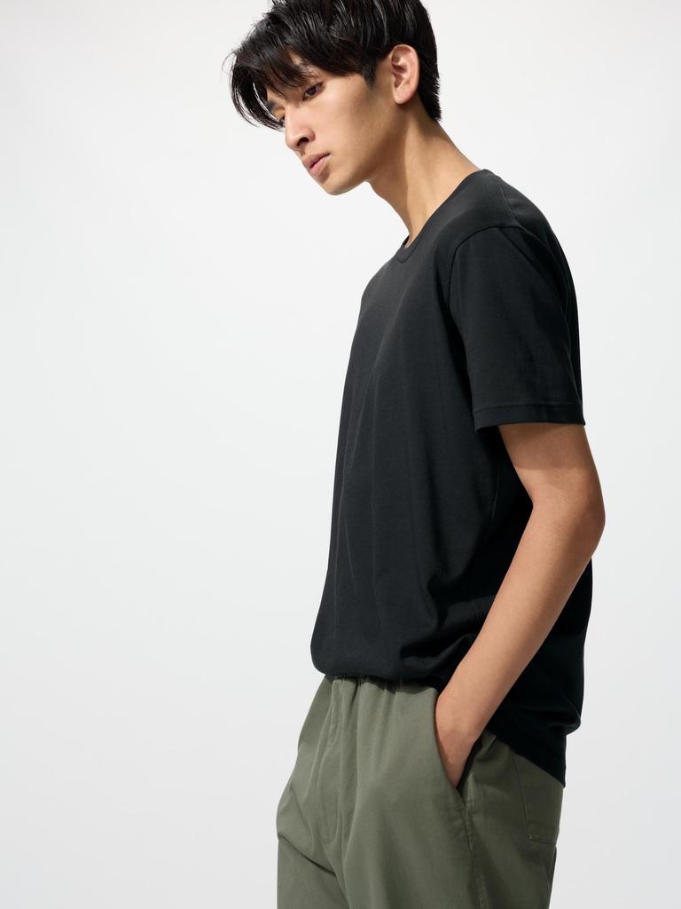 Uniqlo Japan Dry Color Crew Neck T shirT  shorT Sleeve 
