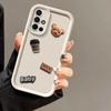 3D Cartoon Bear Coffee Milk Phone Case for Samsung Galaxy A51 A71 A55 A35 A25 A15 A05 A05S A54 A34 A24 A14 A04S A53 A33 A23 A13 A03 A52 Silicone Cover