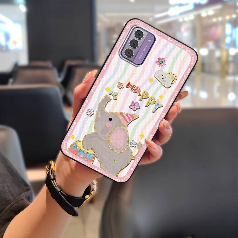 TPU Protective Phone Case For Nokia G42 5G Waterproof Cute Phone Pouch Silicone Cartoon Anti-knock Graffiti Soft Case