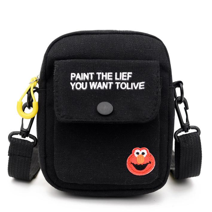 Fashion Shoulder Bag Trendy Cute Small Square Bag  Harajuku Style Female Bag Messenger Bag MIT