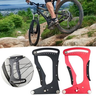 Fahrradspeichenspannungsmesser Präzise Schwerlast MTB Mountain Road Fahrradfelge Einstellungs Tensiometer Messwerkzeug