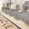 Special-shaped Sofa Cushion Fixed Non-slip Light Luxury High-grade Leather Sofa Seat Cushion Universal In All Seasons, New Sofa Cover Towel