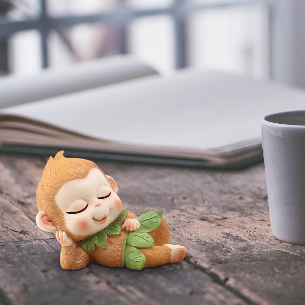 Charming Monkey Sculpture for Home And Garden Decor