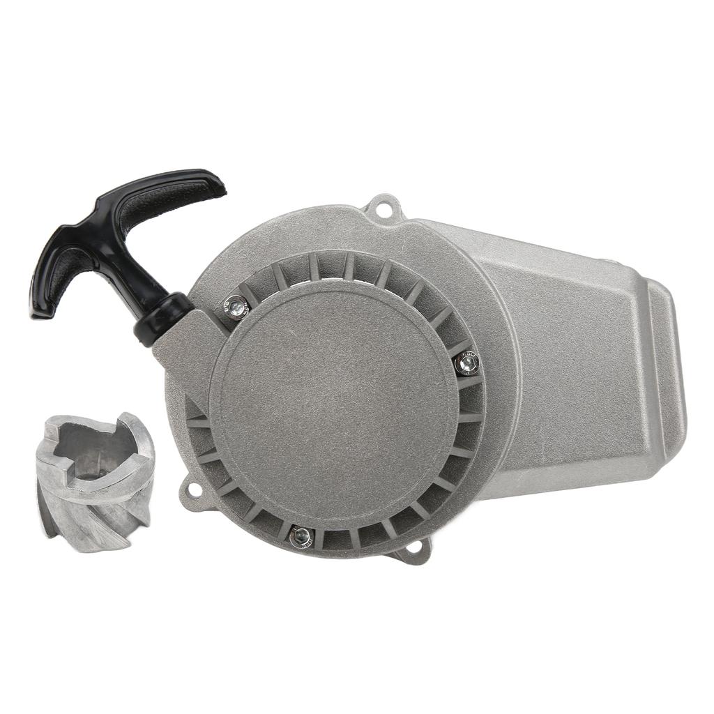 Pull Starter Start with Core Aluminum Alloy Fit for 2 Stroke 47cc 49cc Pocket Bike Mini Bike Dirt Bike