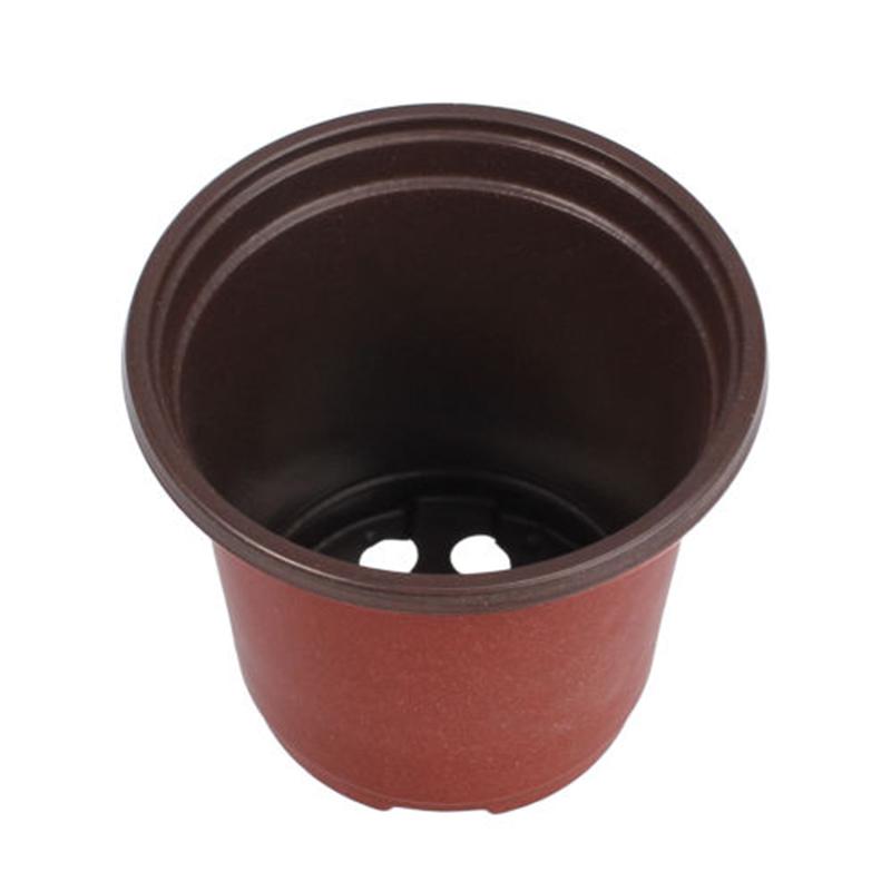 Seedlings Flower Pot Planter Containers 9*6*8cm Balanced Drainage Ventilation