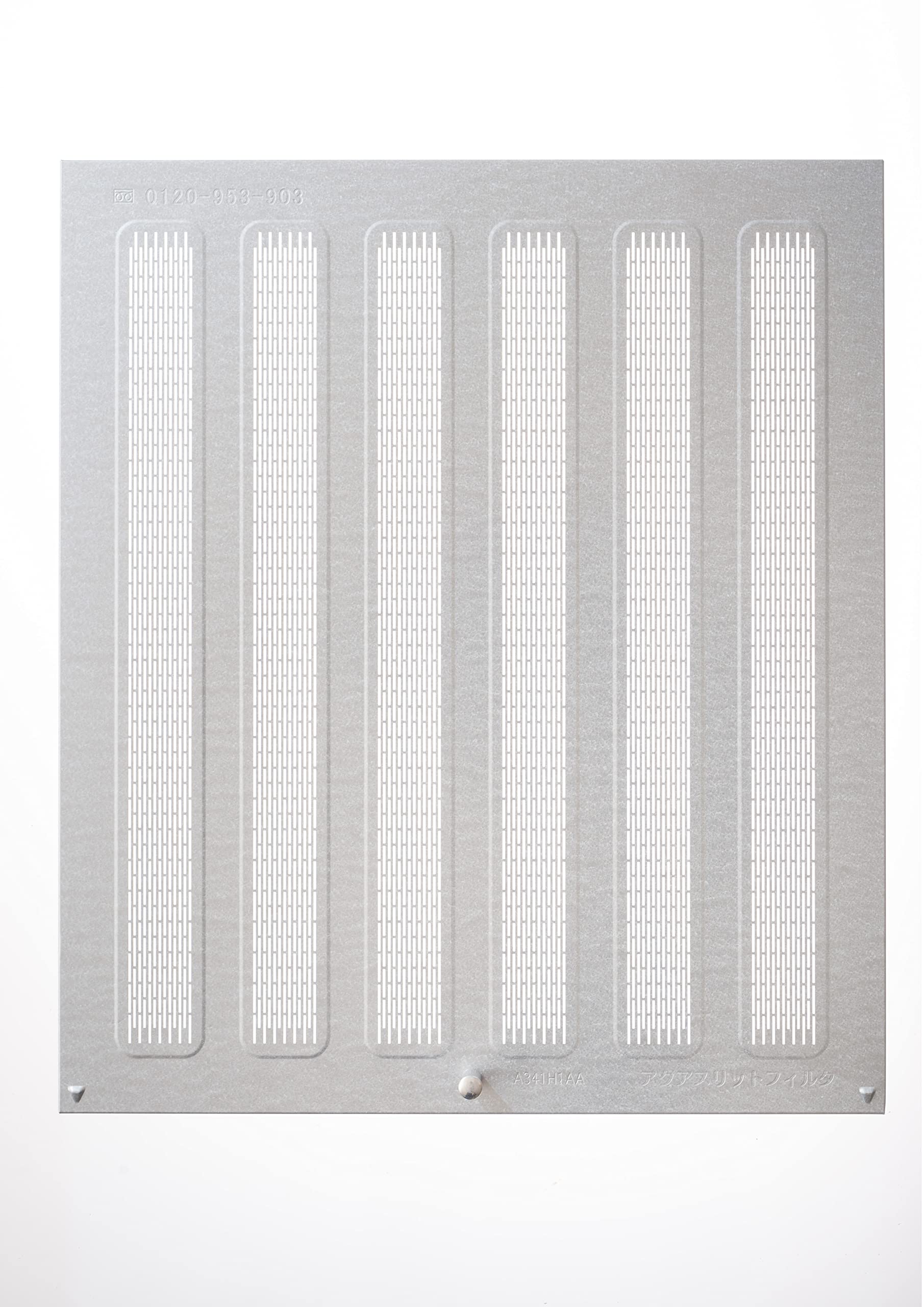 

Range Hood Fuji Kogyo Filter Aqua Slit Filter 3 Pieces Hydrophilic Coat Kitchen Range Hood Filter Ventilation Fan Filter Replacement [Genuine] серебряный