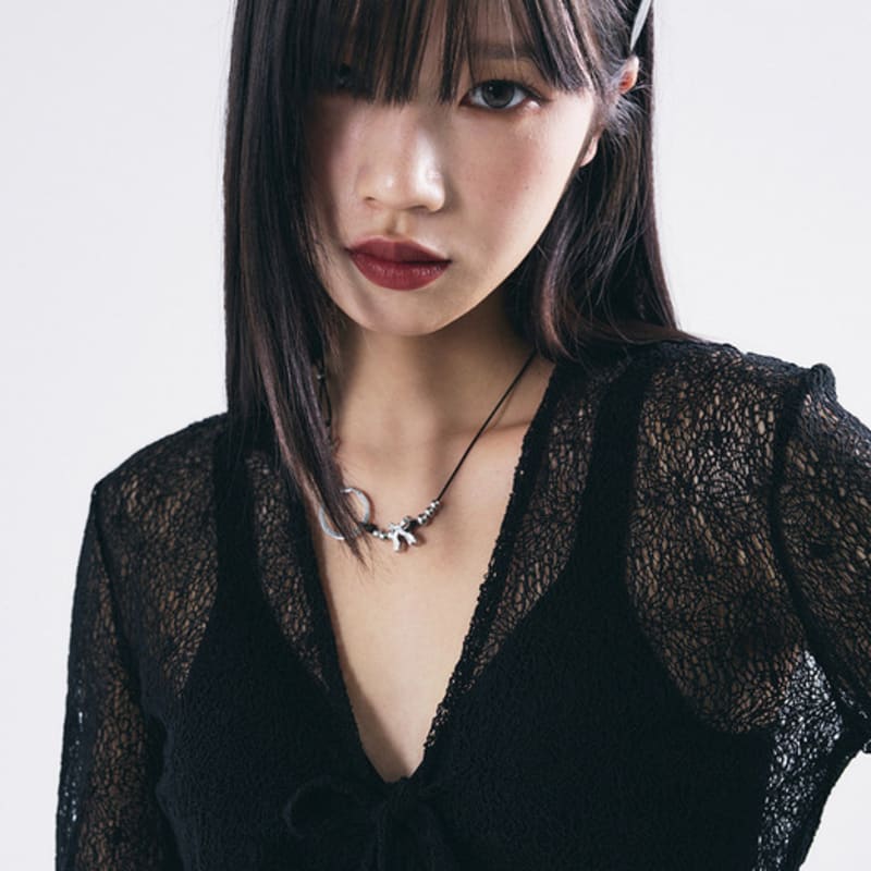 SENTIMENTS NO.414 RIBBON BOLL NECKLACE