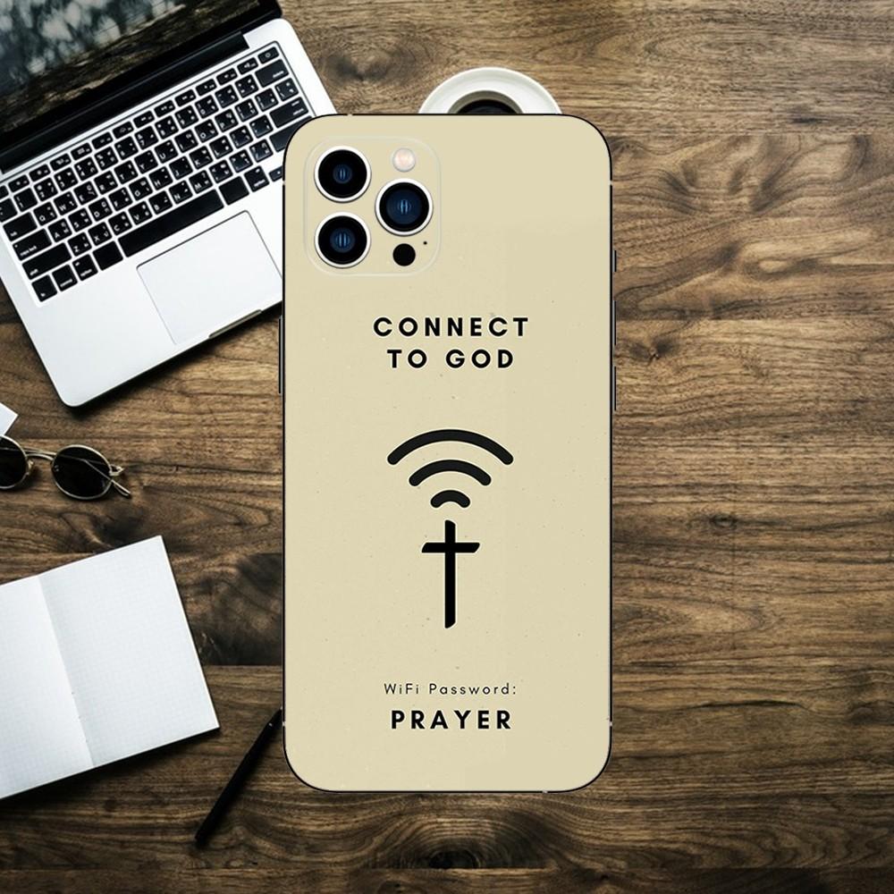 Bible Verse Jesus Christ Christian Phone Case For Apple iPhone 15,14,13,12,11,XS,XR,X,8,7,Pro,Max,Plus,mini Black Cover