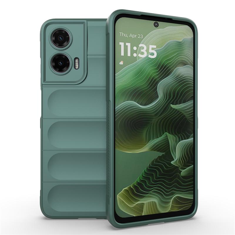 Shockproof Phone Case For Motorola Moto G35 Case Anti-Slip Silicone Full Back Cover For Moto G35 Case For Moto G35 5G 6.72 Inch
