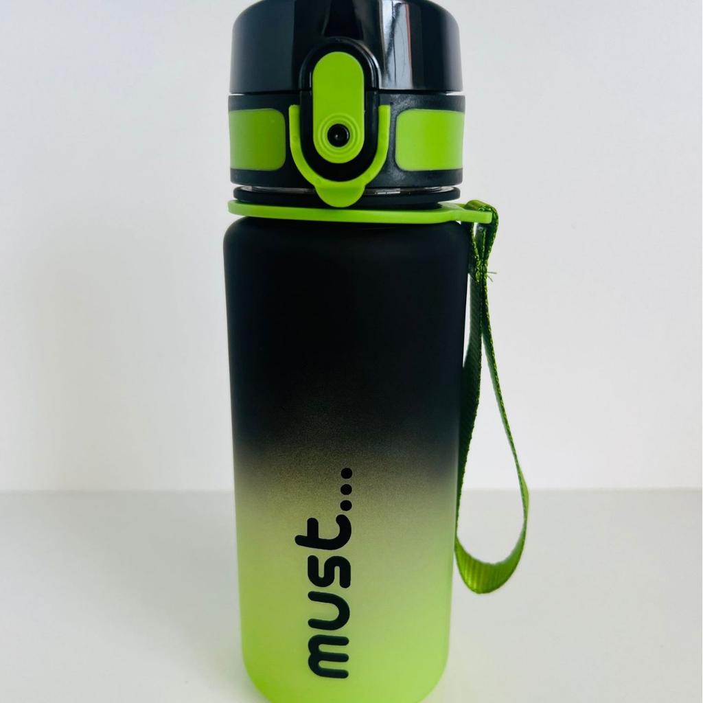 Water bottle Macaron gradual change plastic water cup men and women high value sports kettle PC bounce matte cup