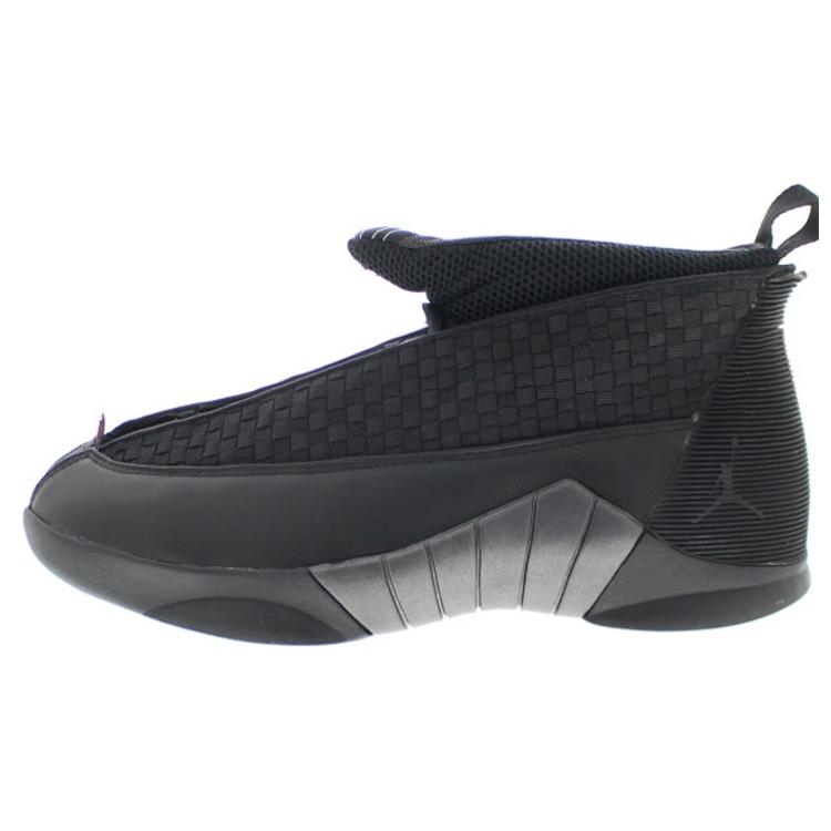 New JORDAN 15 Retro Black Varsity Red 317111-061