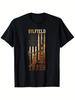 Vintage Oil Derrick American Flag Print TShirt 100 Cotton ONeck Short Sleeve Summer Casual Unisexs Tshirt Streetwear