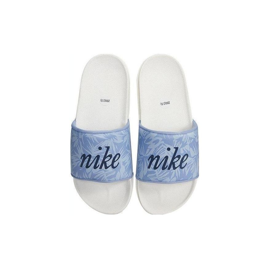Nike Offcourt Slip Resistant Durable Lightweight Rubber Sole Slide Sandals Women Footwear Blue White DV8355-400