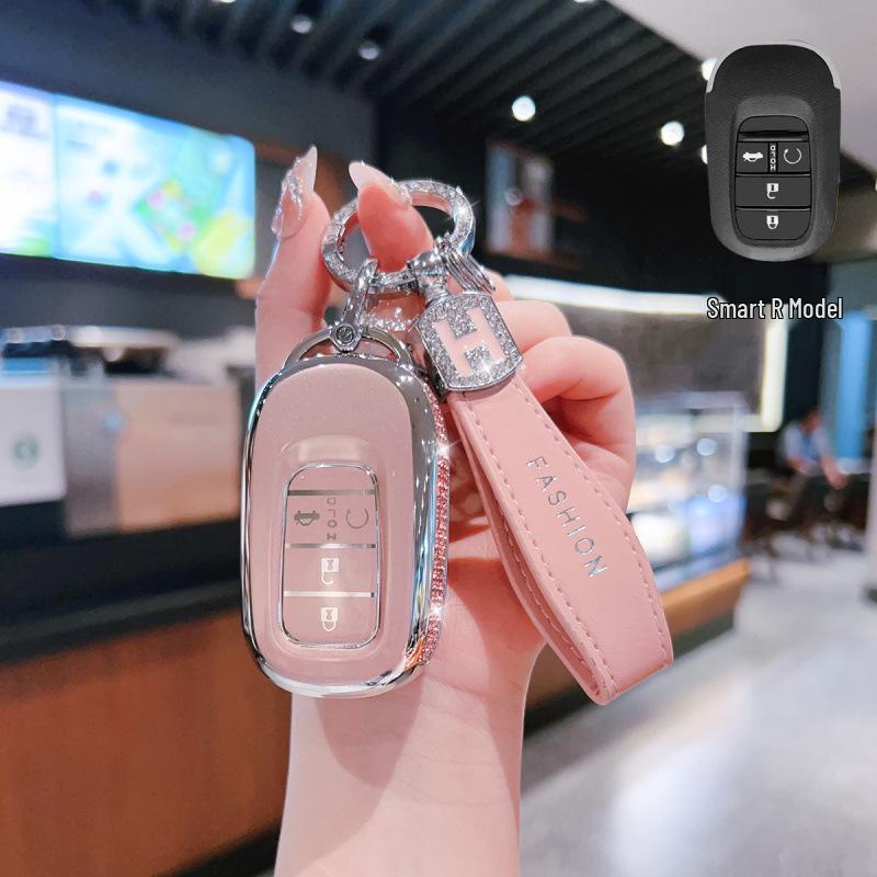 High-End Key Cover for 2024 CRV, 11th Gen Civic, Accord, XRV, Haoying, HRV Cars