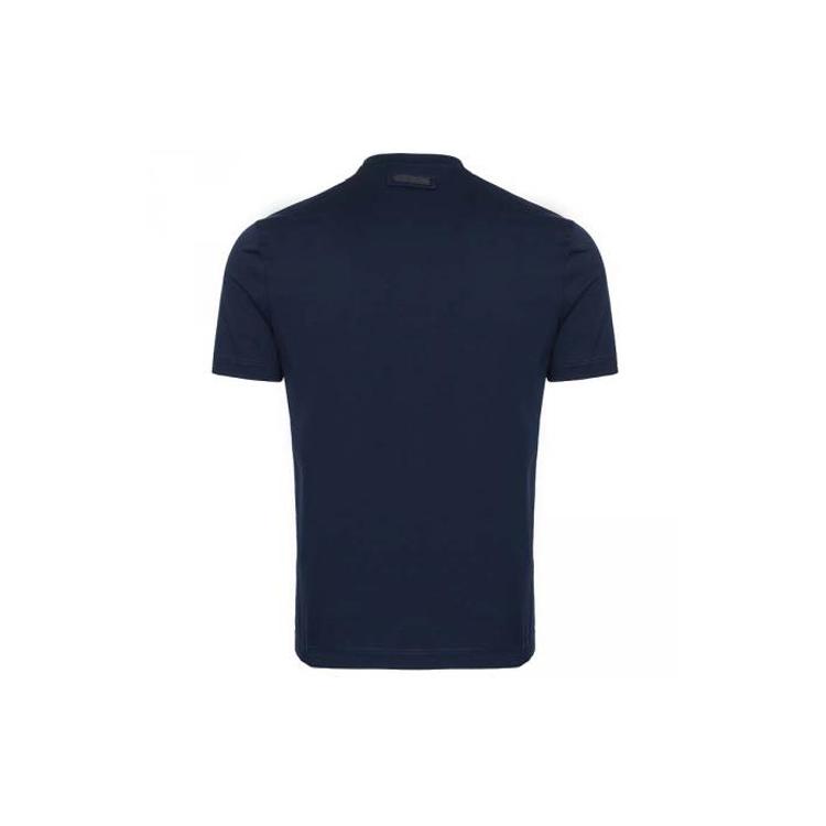 PRADA T Shirt Men's Marine Blue UJM564-710-F0124-S-092