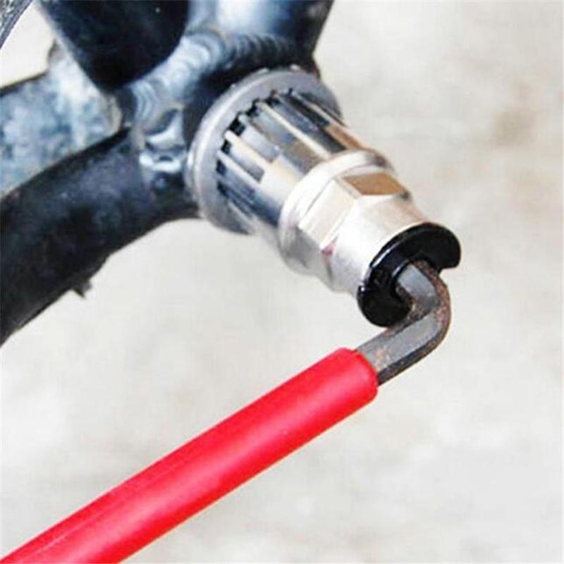 Bicycle Tools Disassembly Sleeve Square Hole Center Axle Disassembly Installation Maintenance Tool Repair Pressure Plate