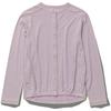 Foxfire SC Melange Snap Cardigan Lavender T-shirt [8215381] [Insect Repellent] [Skolon] Women's