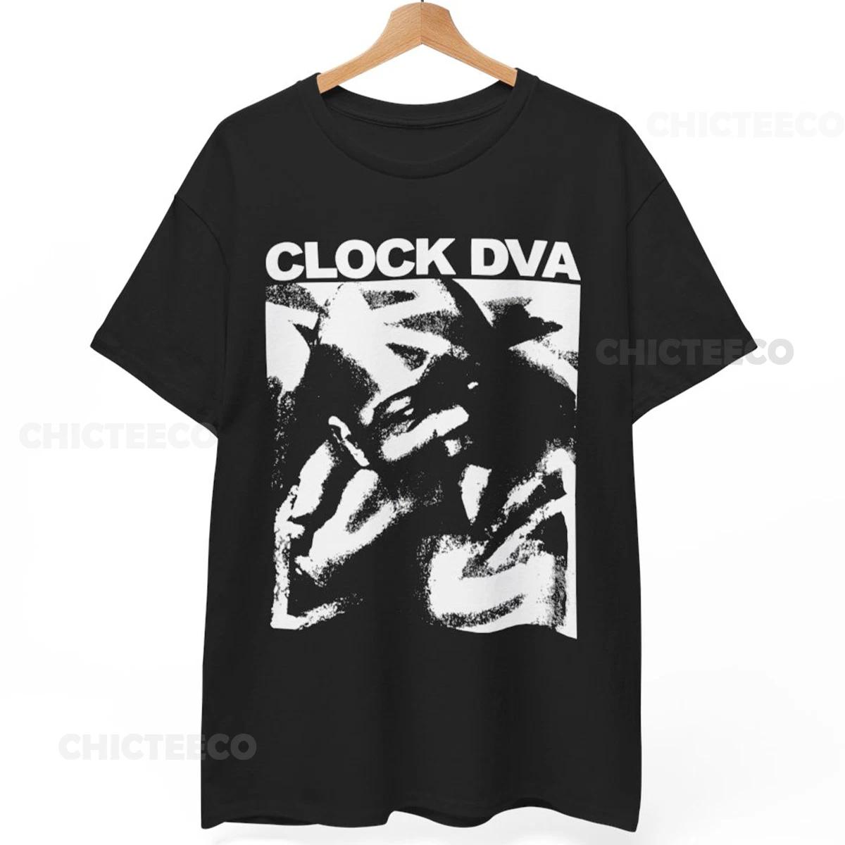 Clock DVA T-Shirt Industrial EBM Experimental 80s Post-Industrial Unisex Tee 2XL