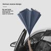 Reflective Strip Car-mounted Dual-layer Auto Reverse Umbrella - Wind-resistant, Large, for Sunny and Rainy Days.