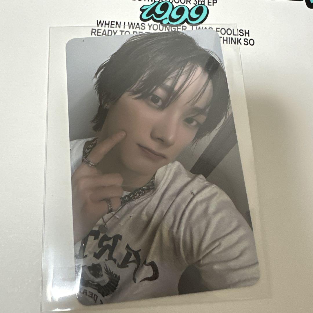 

[USED] BOYNEXTDOOR 19.99 Jumpup Rakidoro 2nd trading card Sunho