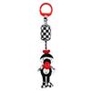 BBSKY Black & White Baby Stroller Mobile: Rabbit, Bee, Bird & Dog Plush Hanging Ornaments 