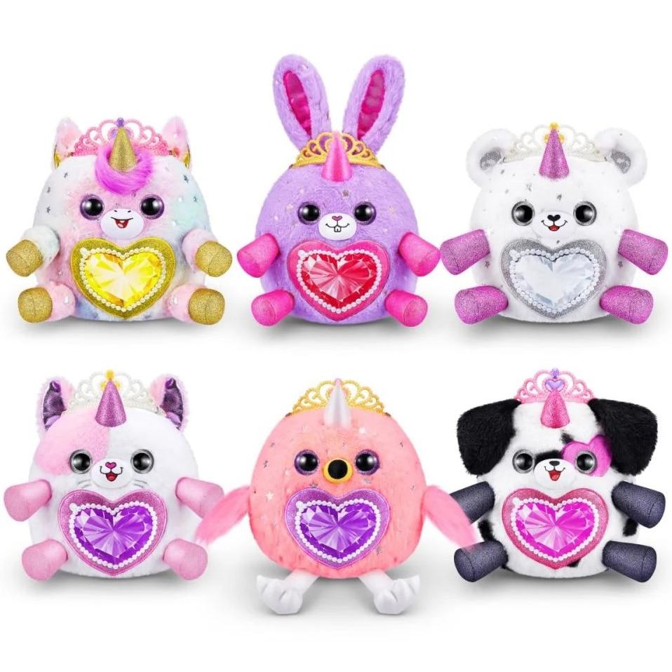 Plüschtier Rainbocorns Fairycorn Princess Überraschungsspielzeug - 7 Schichten voller Überraschungen mit Zubehör, Sammelgeschenk für Mädchen