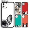 Krajews French Bulldog Dog Pug Phone Case Cover For iPhone 17 Air 16 15 14 Plus 12 13 Pro Max Coque Fundas