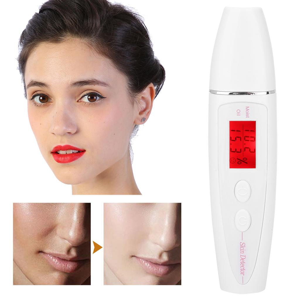 High Sensitive LCD Digital Skin Analyzer Moisture Water Oil Monitor Facial Skin