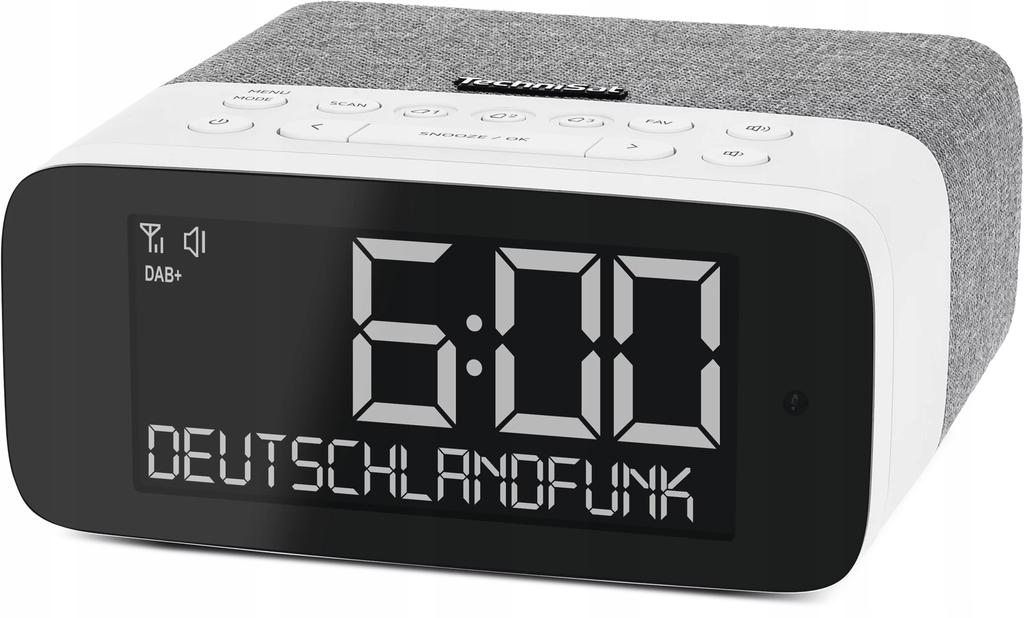 TechniSat DIGITRADIO 52 ASA DAB+ Bluetooth 5.0 USB Clock Radio