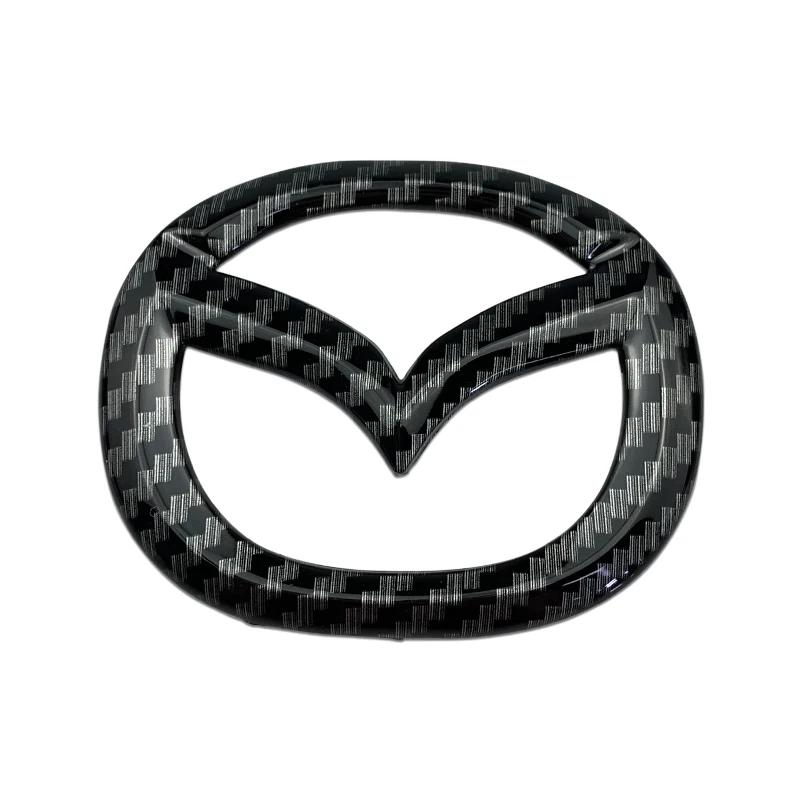 ABS Car Steering Wheel Emblem Cover Stickers for Mazda CX6 CX9 CX7 RX7 MX5 CX5 CX3 Protege Badge Internal Decals Decoration
